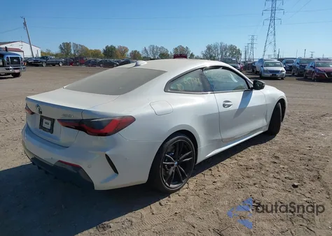 2021 BMW 430I xDrive from USA, damaged, VIN WBA73AP01MCG62322